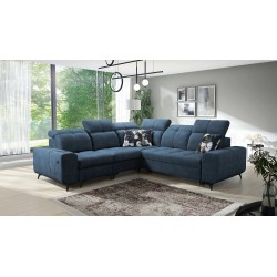 Ascot III Ecksofa mit Schlaffunktion, USB-Anschluss und Kopfstützen | Ihr stilvolles Möbelstück
