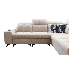 Ascot III Ecksofa mit Schlaffunktion, USB-Anschluss und Kopfstützen | Ihr stilvolles Möbelstück Ascot III Ecksofa mit Schlaffunktion, USB-Anschluss und Kopfstützen | Ihr stilvolles Möbelstück