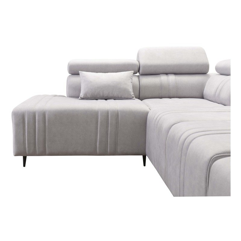Narożnik Verona VII z funkcją spania w tkaninie Welur, Vena 10 – elegancja i funkcjonalność Narożnik Verona VII z funkcją spania w tkaninie Welur, Vena 10 – elegancja i funkcjonalność