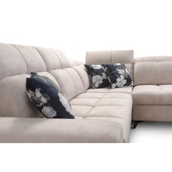 Ecksofa Ascot VII mit Schlaffunktion, USB-Anschluss, verstellbaren Kopfstützen – Raffinesse und Komfort in einem Ecksofa Ascot VII mit Schlaffunktion, USB-Anschluss, verstellbaren Kopfstützen – Raffinesse und Komfort in einem