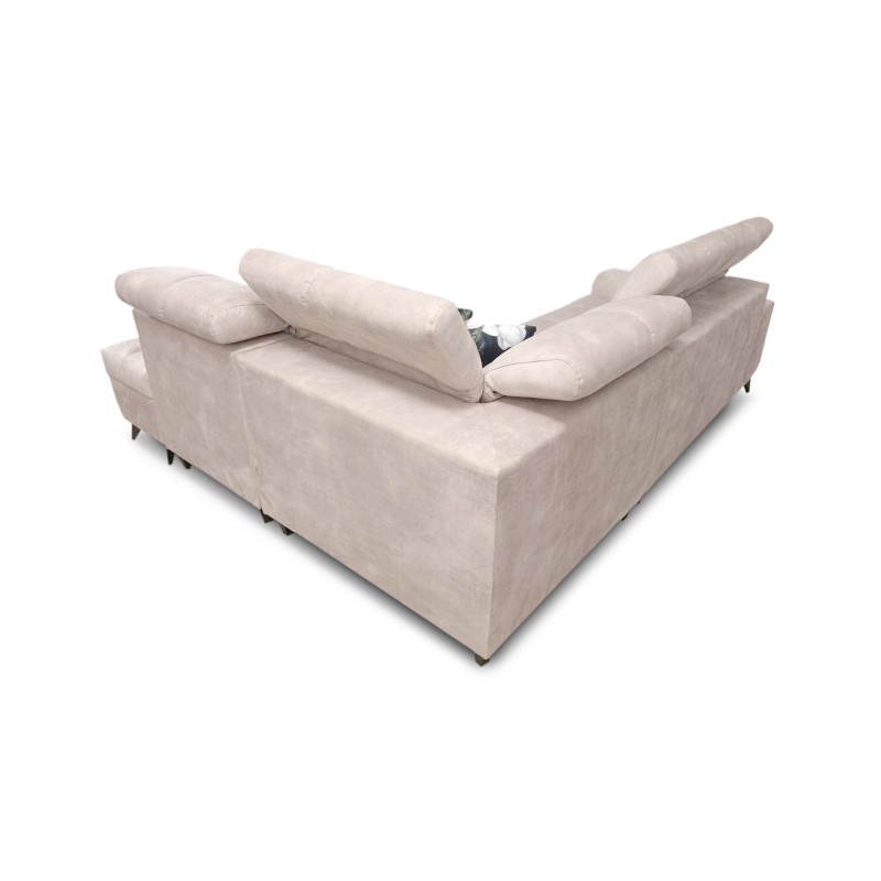 Ecksofa Ascot VII mit Schlaffunktion, USB-Anschluss, verstellbaren Kopfstützen – Raffinesse und Komfort in einem Ecksofa Ascot VII mit Schlaffunktion, USB-Anschluss, verstellbaren Kopfstützen – Raffinesse und Komfort in einem