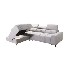 Narożnik Verona VII z funkcją spania w tkaninie Welur, Vena 10 – elegancja i funkcjonalność Narożnik Verona VII z funkcją spania w tkaninie Welur, Vena 10 – elegancja i funkcjonalność