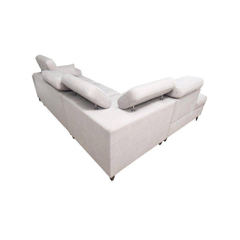 Verona VII Corner Sofa with Sleeping Function in Velour Fabric, Vena 6 – Elegance and Functionality Verona VII Corner Sofa with Sleeping Function in Velour Fabric, Vena 6 – Elegance and Functionality