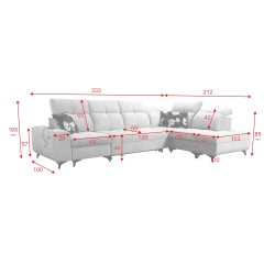 Ecksofa Ascot XI mit Schlaffunktion - Luxus und Komfort in Ihrem Zuhause Ecksofa Ascot XI mit Schlaffunktion - Luxus und Komfort in Ihrem Zuhause