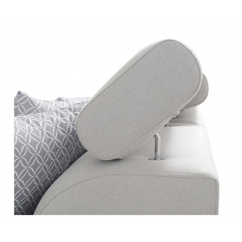 Ecksofa Napoli I mini mit Schlaffunktion und Bar - Samt, Amor Velvet 4304 + Kunstleder Ecksofa Napoli I mini mit Schlaffunktion und Bar - Samt, Amor Velvet 4304 + Kunstleder