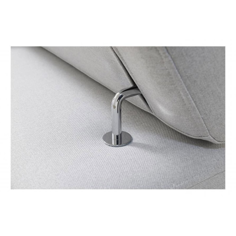 Ecksofa Napoli I mini mit Schlaffunktion und Bar - Samt, Amor Velvet 4304 + Kunstleder Ecksofa Napoli I mini mit Schlaffunktion und Bar - Samt, Amor Velvet 4304 + Kunstleder