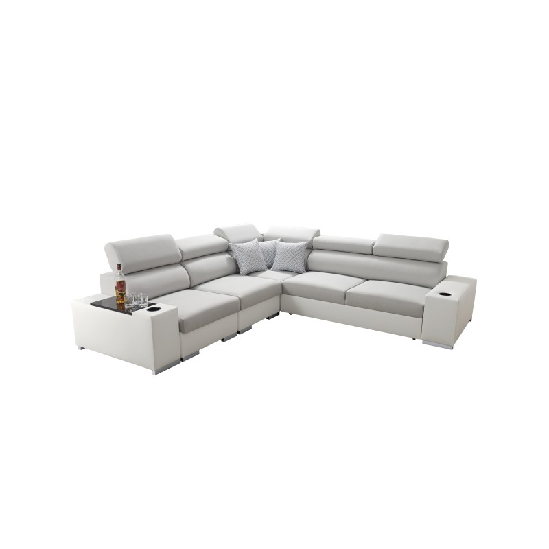 Napoli III Corner Sofa with Sleeping Function | Luxurious Corner Sofa with Opening Bar Napoli III Corner Sofa with Sleeping Function | Luxurious Corner Sofa with Opening Bar