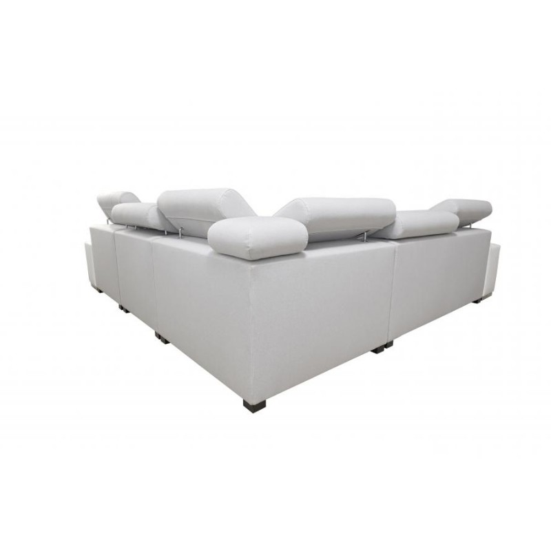 Ecksofa Napoli III mit Schlaffunktion | Luxuriöses Ecksofa mit öffnender Bar Ecksofa Napoli III mit Schlaffunktion | Luxuriöses Ecksofa mit öffnender Bar