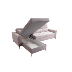 Sofá esquinero Oslo I mini con función para dormir: ¡comodidad y estilo en uno! | [Twoja Nazwa Firmy]