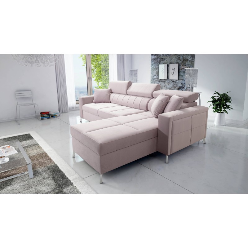 Oslo I Maxi Ecksofa mit Schlaffunktion Velvet, Jaguar 2170 | Fantastischer Komfort und Stil in Ihrem Zuhause. Oslo I Maxi Ecksofa mit Schlaffunktion Velvet, Jaguar 2170 | Fantastischer Komfort und Stil in Ihrem Zuhause.