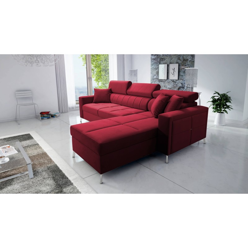 Oslo I Maxi Ecksofa mit Schlaffunktion Velvet, Jaguar 2181 | Fantastischer Komfort und Stil in Ihrem Zuhause Oslo I Maxi Ecksofa mit Schlaffunktion Velvet, Jaguar 2181 | Fantastischer Komfort und Stil in Ihrem Zuhause
