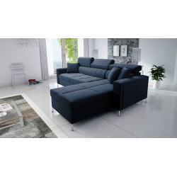 Ecksofa Oslo I Maxi mit Schlaffunktion Velvet, Jaguar 2186 | Fantastischer Komfort und Stil in Ihrem Zuhause
