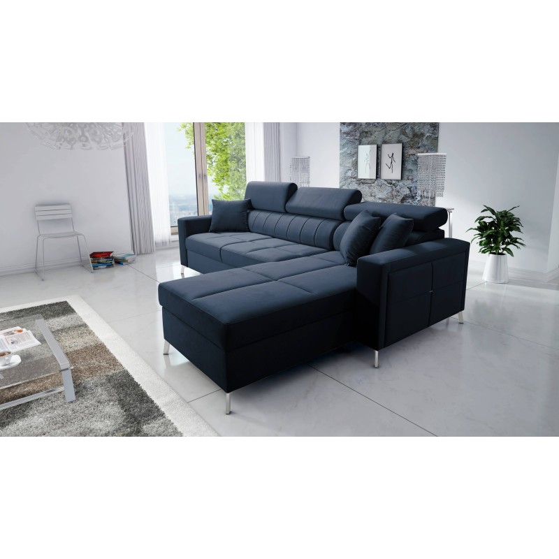 Ecksofa Oslo I Maxi mit Schlaffunktion Velvet, Jaguar 2186 | Fantastischer Komfort und Stil in Ihrem Zuhause Ecksofa Oslo I Maxi mit Schlaffunktion Velvet, Jaguar 2186 | Fantastischer Komfort und Stil in Ihrem Zuhause