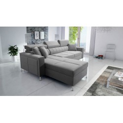 Ecksofa Oslo I Maxi mit Schlaffunktion Velvet, Jaguar 2167 | Fantastischer Komfort und Stil für Ihr Zuhause