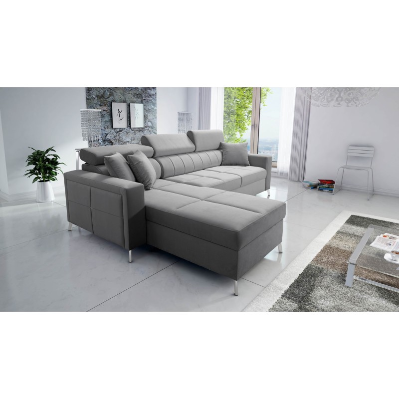 Ecksofa Oslo I Maxi mit Schlaffunktion Velvet, Jaguar 2167 | Fantastischer Komfort und Stil für Ihr Zuhause Ecksofa Oslo I Maxi mit Schlaffunktion Velvet, Jaguar 2167 | Fantastischer Komfort und Stil für Ihr Zuhause