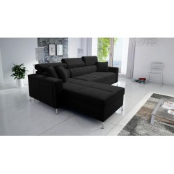 Oslo I Maxi Ecksofa mit Schlaffunktion Velvet, Jaguar 2183 | Fantastischer Komfort und Stil in Ihrem Zuhause