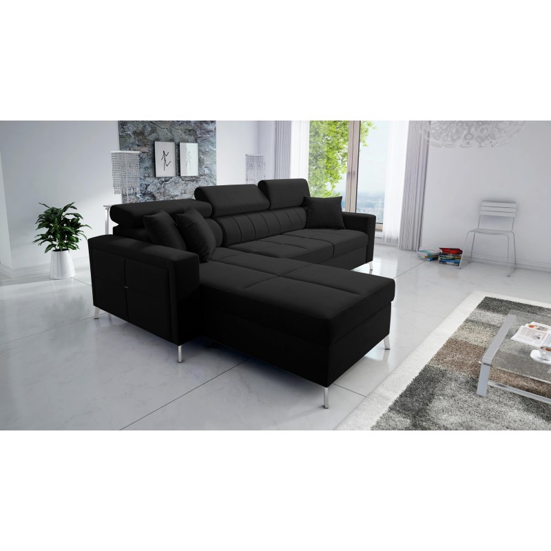 Oslo I Maxi Ecksofa mit Schlaffunktion Velvet, Jaguar 2183 | Fantastischer Komfort und Stil in Ihrem Zuhause Oslo I Maxi Ecksofa mit Schlaffunktion Velvet, Jaguar 2183 | Fantastischer Komfort und Stil in Ihrem Zuhause