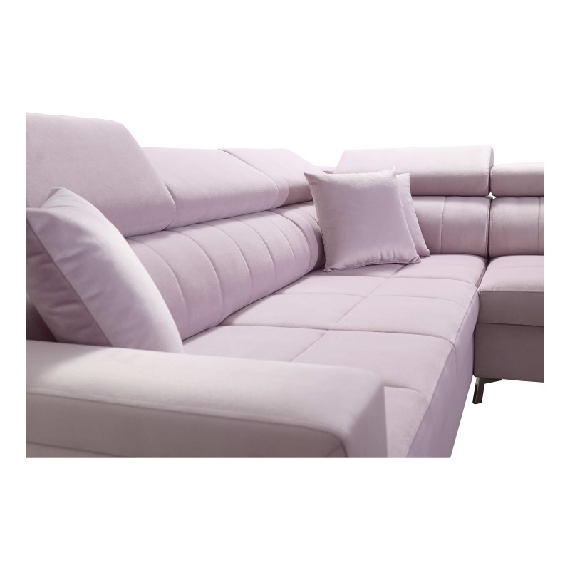 Ecksofa Oslo II mit Schlaffunktion und Bettkasten Velvet, Jaguar 2186 | Komfort und Funktionalität auf höchstem Niveau Ecksofa Oslo II mit Schlaffunktion und Bettkasten Velvet, Jaguar 2186 | Komfort und Funktionalität auf höchstem Niveau