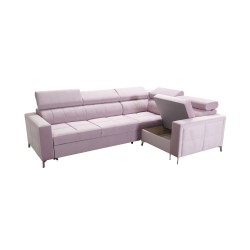 Ecksofa Oslo II mit Schlaffunktion und Bettkasten Velvet, Jaguar 2186 | Komfort und Funktionalität auf höchstem Niveau Ecksofa Oslo II mit Schlaffunktion und Bettkasten Velvet, Jaguar 2186 | Komfort und Funktionalität auf höchstem Niveau
