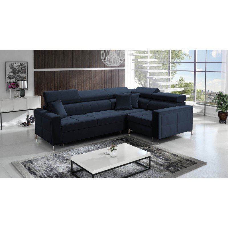 Ecksofa Oslo II mit Schlaffunktion und Bettkasten Velvet, Jaguar 2186 | Komfort und Funktionalität auf höchstem Niveau Ecksofa Oslo II mit Schlaffunktion und Bettkasten Velvet, Jaguar 2186 | Komfort und Funktionalität auf höchstem Niveau