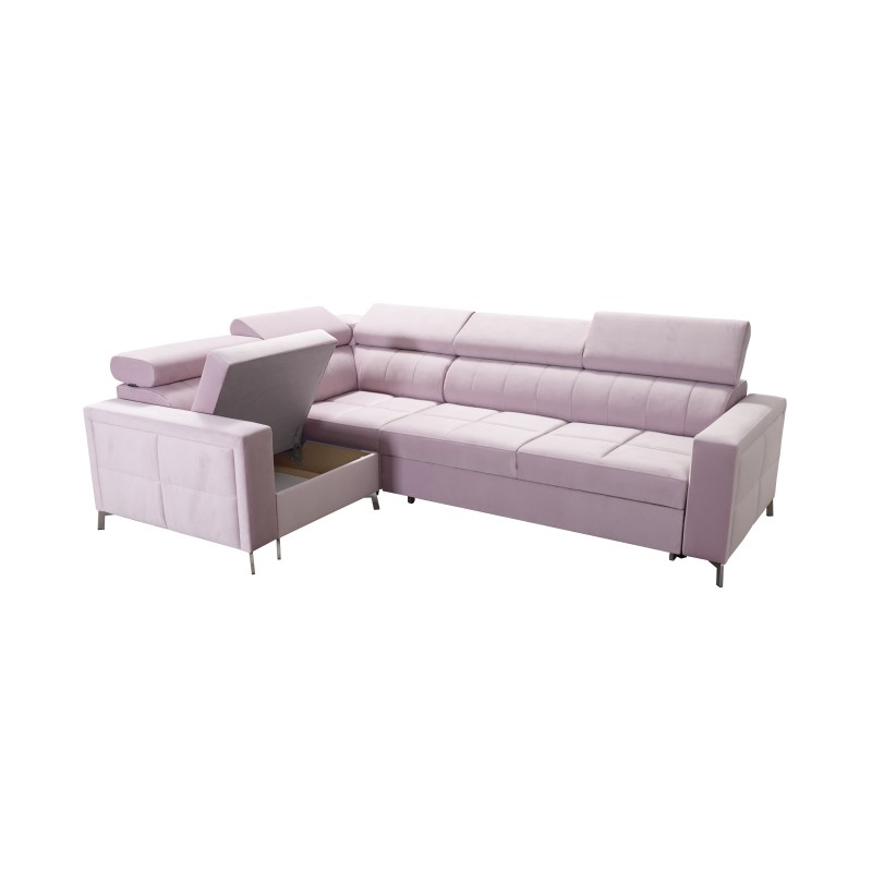 Ecksofa Oslo II mit Schlaffunktion und Bettkasten Velvet, Jaguar 2191 | Komfort und Funktionalität auf höchstem Niveau Ecksofa Oslo II mit Schlaffunktion und Bettkasten Velvet, Jaguar 2191 | Komfort und Funktionalität auf höchstem Niveau