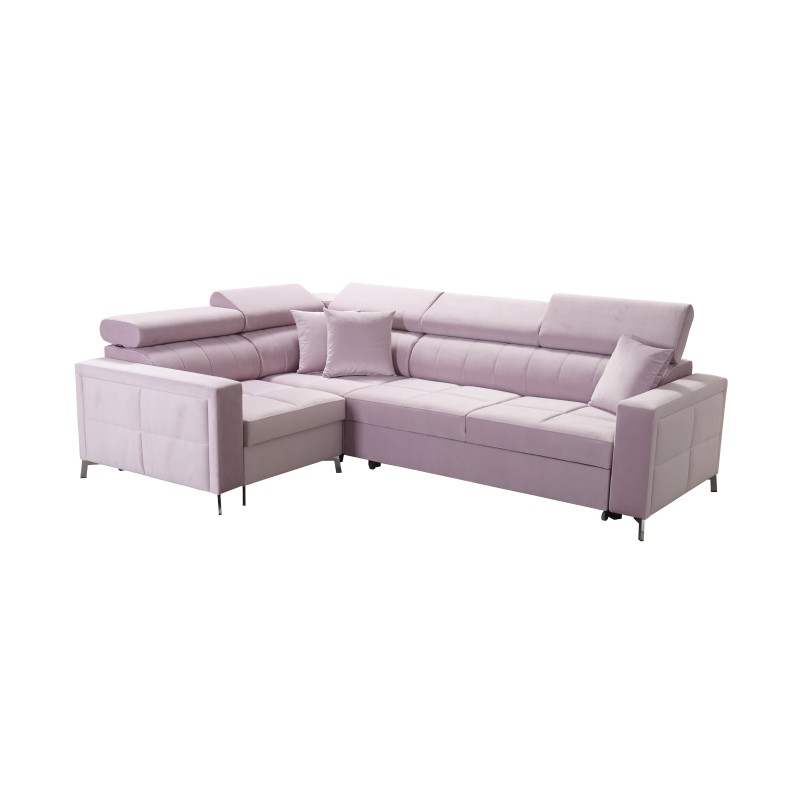 Ecksofa Oslo II mit Schlaffunktion und Bettkasten Velvet, Jaguar 2191 | Komfort und Funktionalität auf höchstem Niveau Ecksofa Oslo II mit Schlaffunktion und Bettkasten Velvet, Jaguar 2191 | Komfort und Funktionalität auf höchstem Niveau