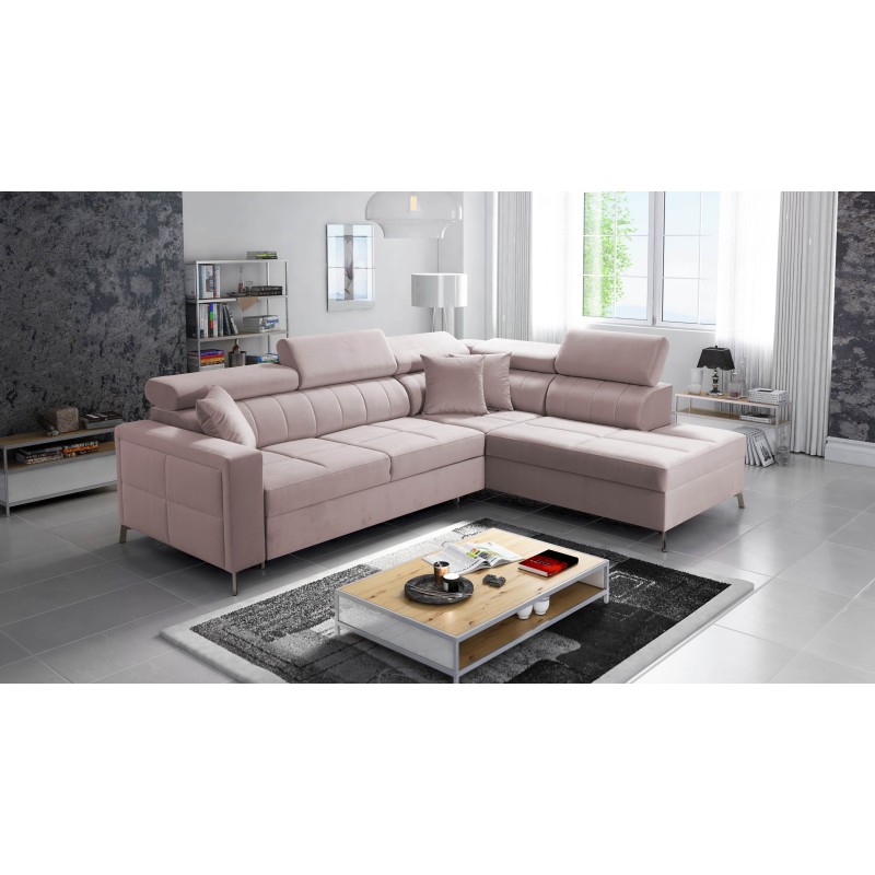 Oslo III mini corner sofa - an elegant and practical piece of furniture with a sleeping function
