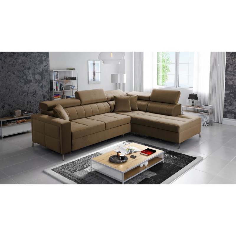 Oslo III mini corner sofa - an elegant and practical piece of furniture with a sleeping function