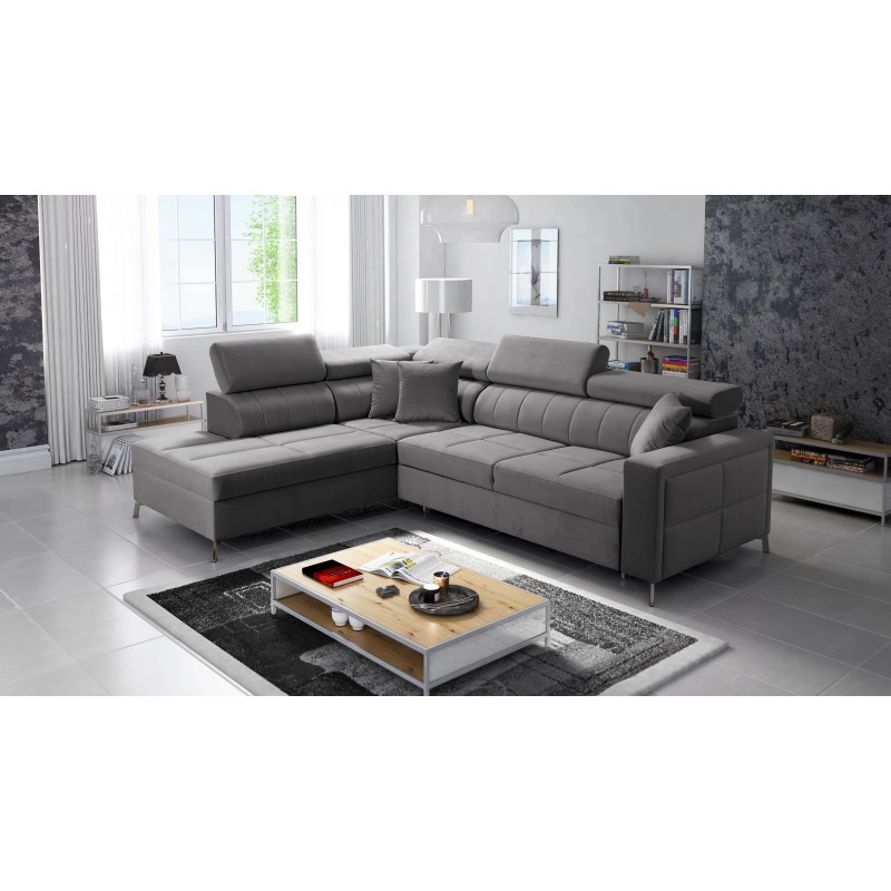 Oslo III mini corner sofa - an elegant and practical piece of furniture with a sleeping function