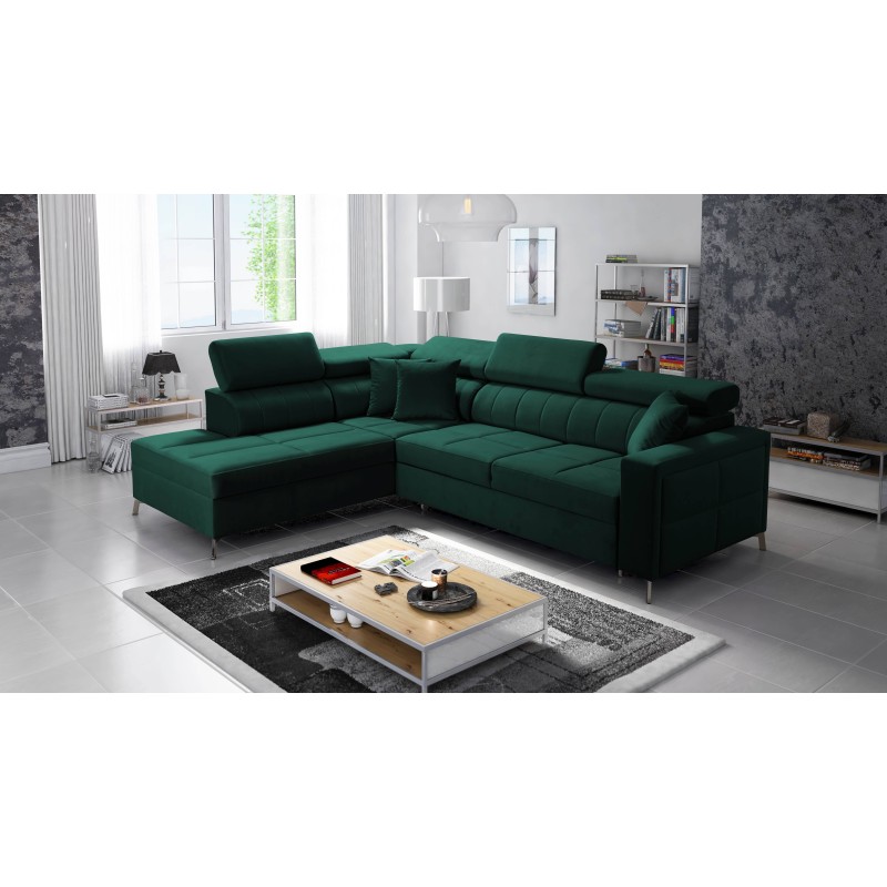 Oslo III mini corner sofa - an elegant and practical piece of furniture with a sleeping function