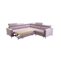 Oslo IV corner sofa with sleeping function and bedding storage Velvet, Jaguar 2181 Oslo IV corner sofa with sleeping function and bedding storage Velvet, Jaguar 2181