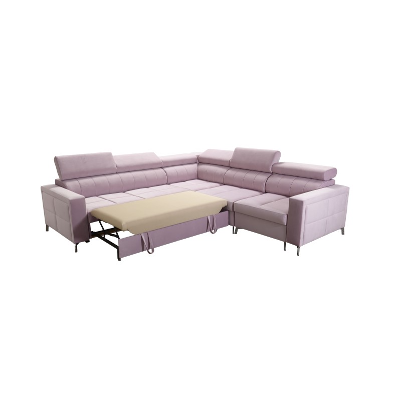 Oslo IV corner sofa with sleeping function and bedding storage Velvet, Jaguar 2181 Oslo IV corner sofa with sleeping function and bedding storage Velvet, Jaguar 2181