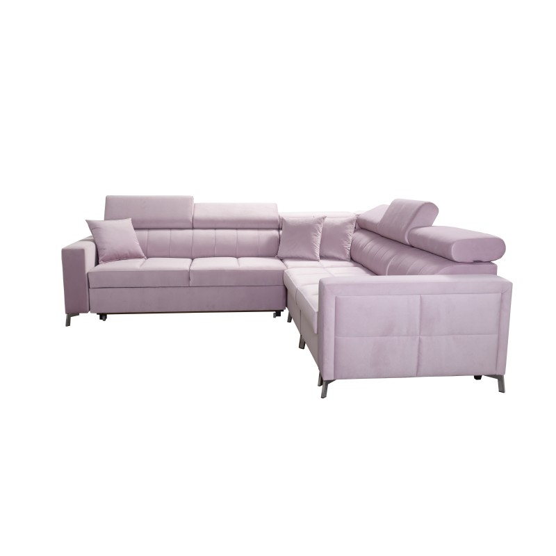Oslo IV corner sofa with sleeping function and bedding storage Velvet, Jaguar 2181 Oslo IV corner sofa with sleeping function and bedding storage Velvet, Jaguar 2181