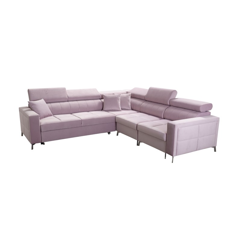 Oslo IV corner sofa with sleeping function and bedding storage Velvet, Jaguar 2181 Oslo IV corner sofa with sleeping function and bedding storage Velvet, Jaguar 2181
