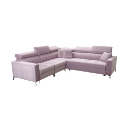 Oslo IV corner sofa with sleeping function and storage for bedding Velvet, Jaguar 2162 Oslo IV corner sofa with sleeping function and storage for bedding Velvet, Jaguar 2162