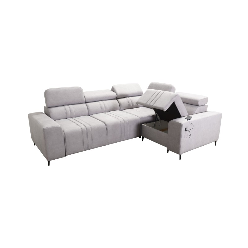 Narożnik Verona II z funkcją spania - elegancja i funkcjonalność w jednym Narożnik Verona II z funkcją spania - elegancja i funkcjonalność w jednym