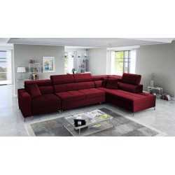 Oslo X Mini Ecksofa mit Schlaffunktion und Bettkasten