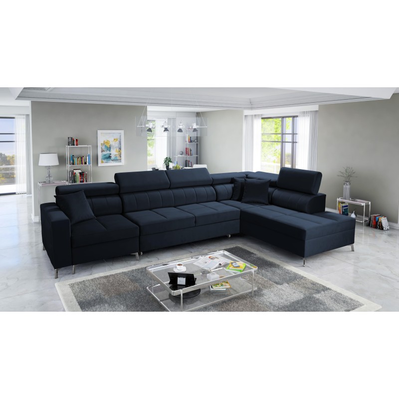 Oslo X mini corner sofa with a sleeping function and a storage compartment for be Oslo X mini corner sofa with a sleeping function and a storage compartment for be