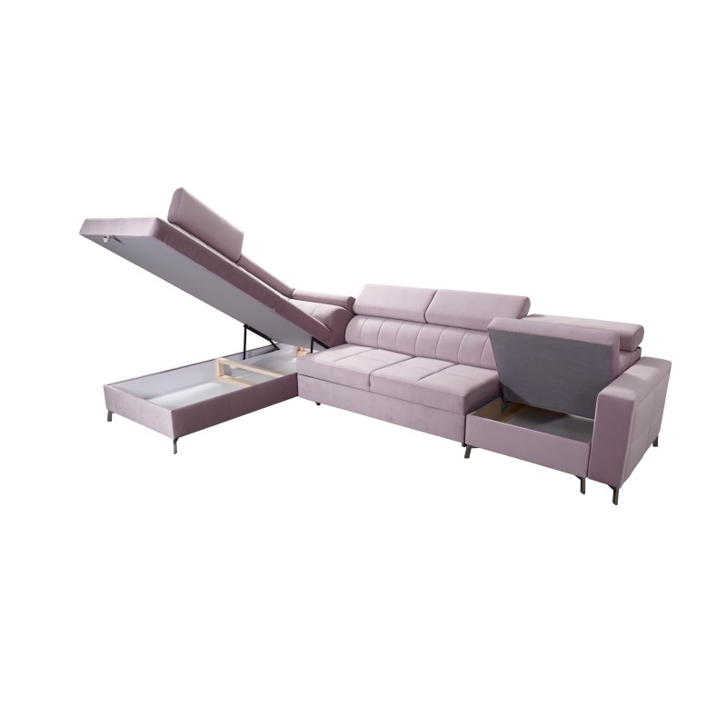 Oslo X Mini Ecksofa mit Schlaffunktion und Bettkasten Oslo X Mini Ecksofa mit Schlaffunktion und Bettkasten