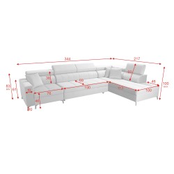 Oslo X Maxi Ecksofa mit Schlaffunktion – Luxus und Funktionalität in einem Oslo X Maxi Ecksofa mit Schlaffunktion – Luxus und Funktionalität in einem