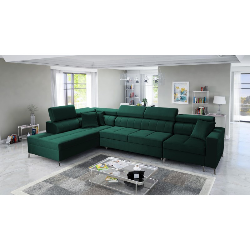 Oslo X Maxi Corner Sofa with Sleeping Function – Luxury and Functionality in One