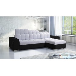 Prisma I Ecksofa mit Schlaffunktion und USB-Anschluss - Komfort und Eleganz in einem.