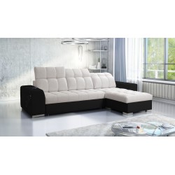 Prisma I Ecksofa mit Schlaffunktion und USB-Anschluss - Komfort und Eleganz in einem.