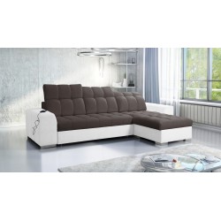 Prisma I Ecksofa mit Schlaffunktion und USB-Anschluss - Komfort und Eleganz in einem.