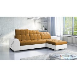 Prisma I Ecksofa mit Schlaffunktion und USB-Anschluss - Komfort und Eleganz in einem.