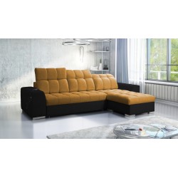 Prisma I Ecksofa mit Schlaffunktion und USB-Anschluss - Komfort und Eleganz in einem.