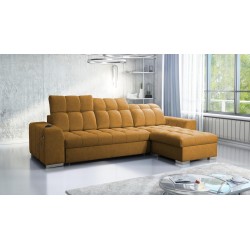 Prisma I Ecksofa mit Schlaffunktion und USB-Anschluss - Komfort und Eleganz in einem.