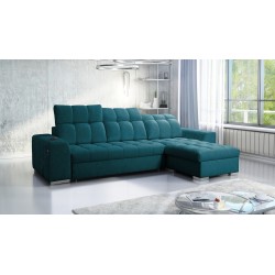 Prisma I Ecksofa mit Schlaffunktion und USB-Anschluss - Komfort und Eleganz in einem.