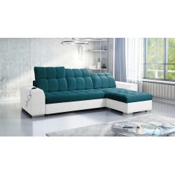 Prisma I Ecksofa mit Schlaffunktion und USB-Anschluss - Komfort und Eleganz in einem.