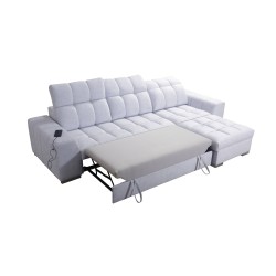 Prisma I Ecksofa mit Schlaffunktion und USB-Anschluss - Komfort und Eleganz in einem. Prisma I Ecksofa mit Schlaffunktion und USB-Anschluss - Komfort und Eleganz in einem.